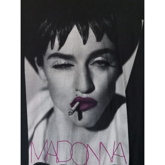 VTG Madonna Select Color Cigarette T-Shirt Size 3XL Women's - Picture 3 of 5
